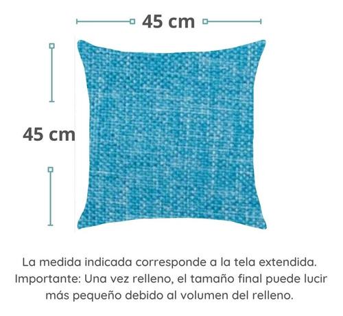 1 Cojin De Lino Varios Colores Decoracion Oceano Lino