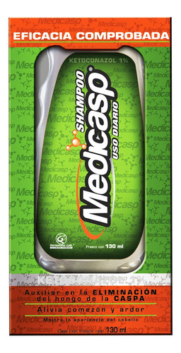 Medicasp Shampoo Anticaspa - Auxiliar En La Eliminación Del