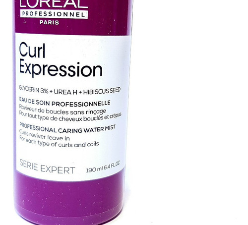 Loreal Curl Expression Agua Reactivadora De Rizos 190ml