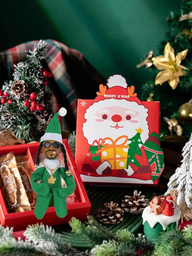 Muñeco Elfo Navideño Snoop On A Stoop, Regalo A