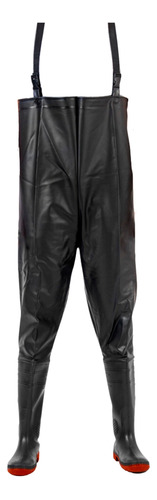 Bota Industrial Pantalonera Suela Antiderrapante De Hule 