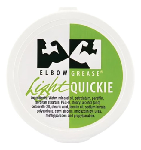 2 Lubricantes Elbow Grease Hot + 2 Elbow Grease Light 1 Oz Sin Sabor