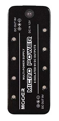 Sistemas De Alimentación Mooer Mpw1 Micro Power Supply