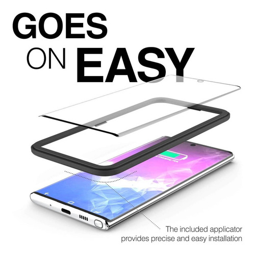 Imagen 3 de 6 de Protector Pantalla Vidrio Templado Magglass Galaxy Note 10 A