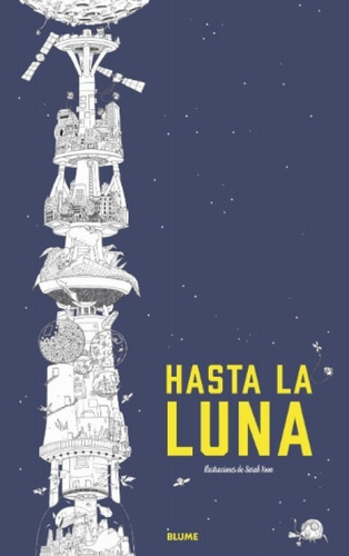 Hasta La Luna - Extraordinario Libro Para Colorear Casi 5mts