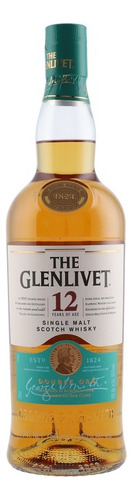 Whisky The Glenlivet 12 Años 750ml