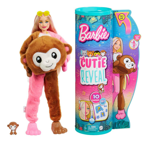 Barbie Muñecas Y Accesorios Muñeca De Revelación Con Disfraz