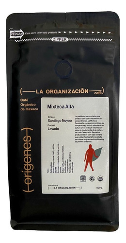 Café en en grano La Organización & Organic Coffee Tostado en bolsa 500 g