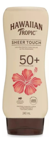 Protector Solar Hawaiian Tropic Sheer Touch 50fps 240ml