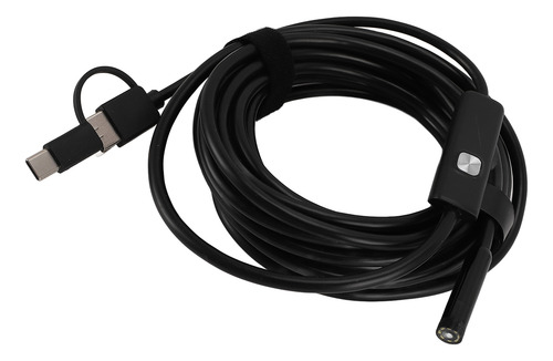 Cámara Endoscope Snake Usb C Ajustable Led 8 Mm 1200p