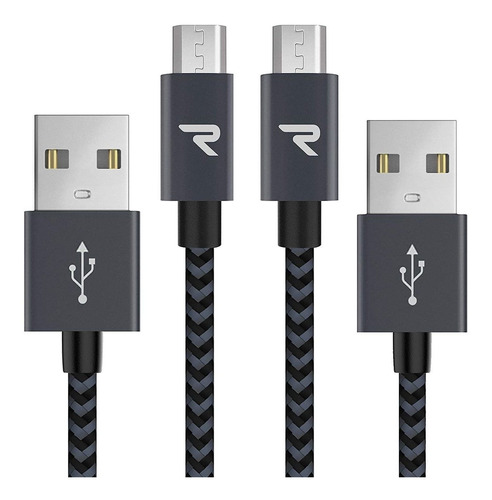 Rampow - Cables Micro Usb Para Samsung Galaxy S7/s6/, Son...