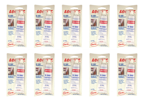 Silicón Loctite Transparente Formador De Juntas 70ml (10 Pz)