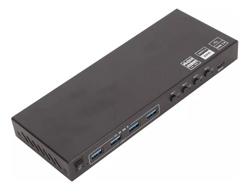 Conmutador Kvm Usb 8 Ports 4 Usb3.0 18 Gbps 4k 60 Hz 2k 120