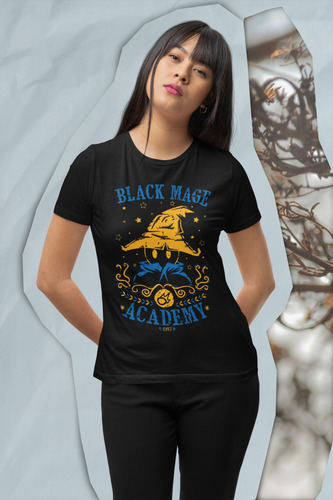 Camiseta Final Fantasy Game Juego Rol Mago Negro