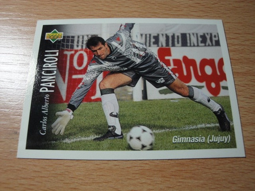 Figuritas Futbol 1995 Trading Card Gimnasia Jujuy Panciroli