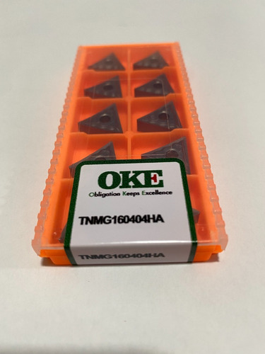 Imagem 2 de 3 de Inserto Pastilha Tnmg 160404 - Oke