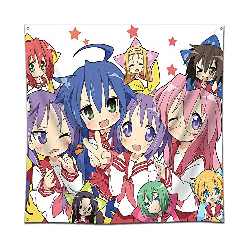 Tapiz De Pared Lucky Star Izumi De Arbinger Konata 4x4ft