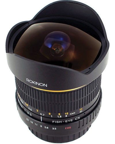 Rokinon 8mm F/3.5 Fisheye Lente Para Nikon F