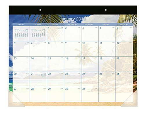 At-a-glance Calendario Mensual De Computadora, Enero 2019
