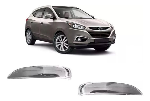 Lente Do Pisca Seta Retrovisor Hyundai Ix35 2010 À 2019 Par