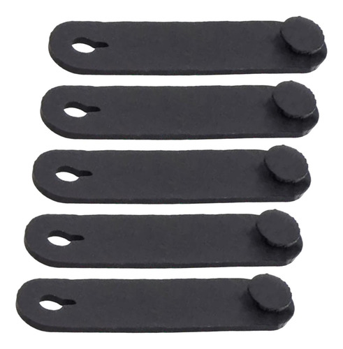 2 X 5 Piezas Correas De Cable De Silicona Bridas Para