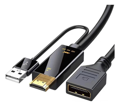 Cable Conversor Usb Compatible Con Hdmi A Displayport