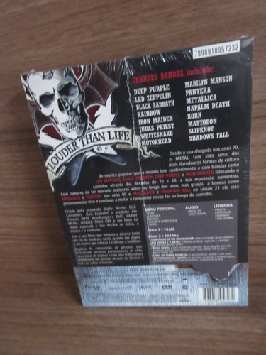 Dvd Duplo - Heavy Metal - Edição Especial - Novo - Lacrado