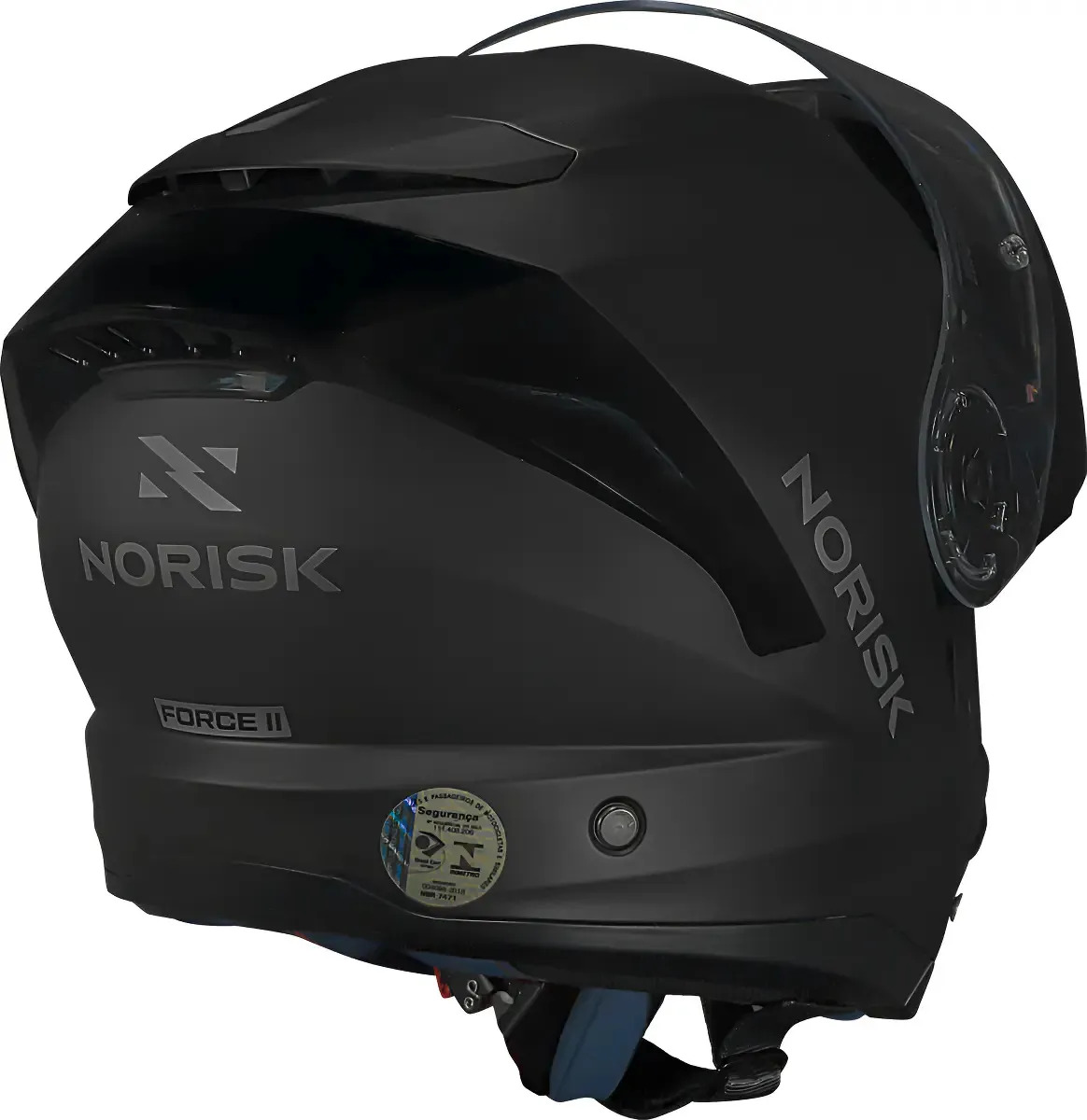 Capacete Integral Norisk Force SpeedMax Fosco, Preto/Amarelo/Rosa