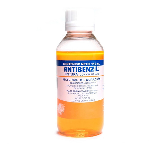 Antibenzil Antiséptico Germinicida Quirúrgico Tintura 115 Ml