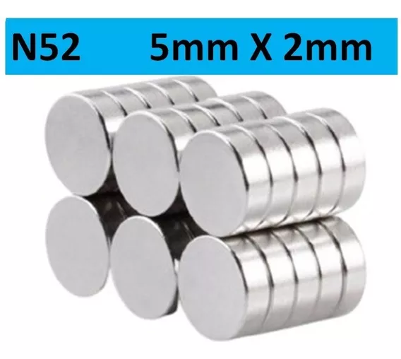 Magnet Expert MOD2-20 neodimio resistente, 5 x 2,5 x 1,5 mm, 0,35 kg, 20 unidades Bloques de imanes para manualidades 