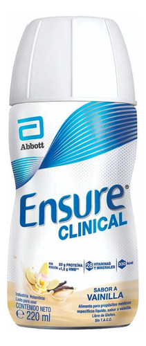 Ensure Advance Clinical Pack X6 Unidades Vainilla Vit. Y Min