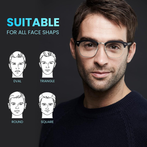 Racico Computer Blue Light Blocking Glasses Gafas Bloquea...