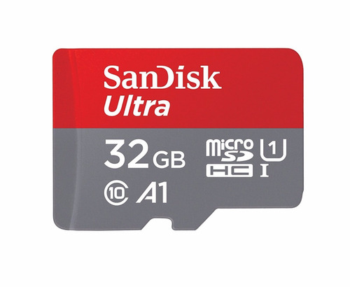 Memoria Sandisk Ultra Micro Sdhc De 32gb Uhs-i Hasta 98 Mb/s