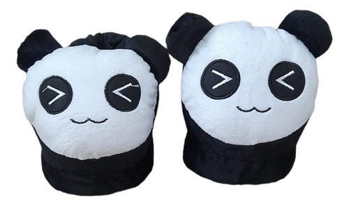 Pantuflas Niño Niña  Peluche Panda