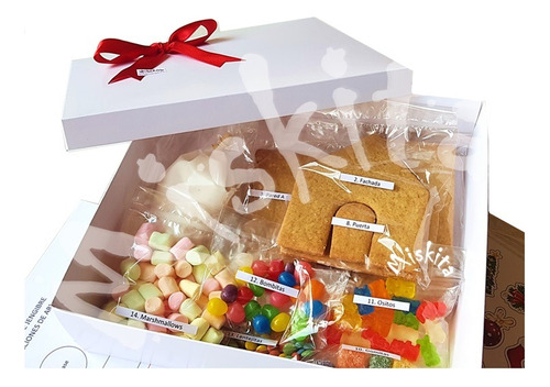 Casita De Jengibre Kit Navidad Galleta Armar Regalo Dealle