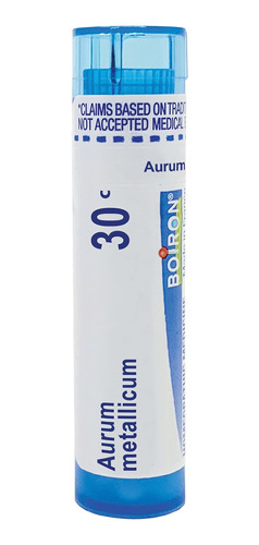 Boiron Aurum Metallicum 30c Para Irritabilidad Con Intoleran