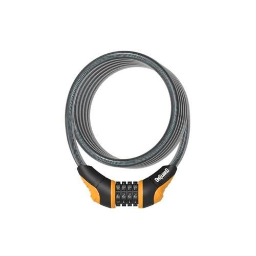 Imagem 1 de 1 de Cadeado Espiral Bicicleta Onguard 8169 Neon 120cmx12mm Laran