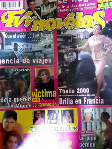 Thalia Revista Tv Y Novelas Brilla En Francia Leer Descripci