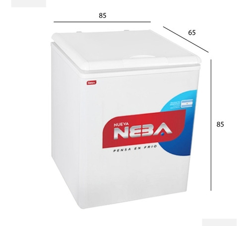 Imagen 5 de 8 de Freezer Horizontal Pozo 245 Lts 3 Funciones Neba F250 Outlet