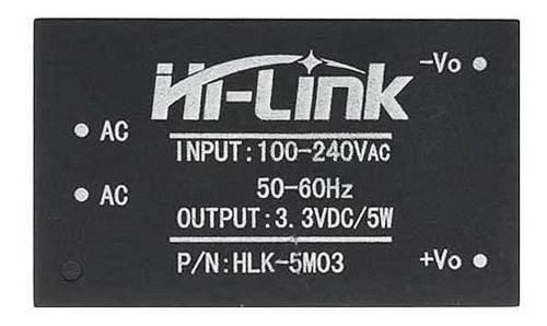 Hlk-5m05 Convertidor Ac Dc Fuente 5v 5w