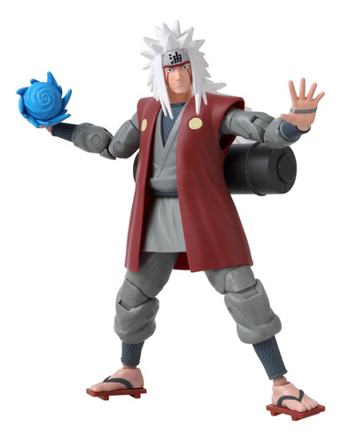 Naruto Shippuden Jiraiya Anime Heroes 15cm Bandai