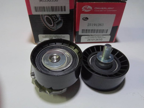 Imagen 3 de 3 de Tensor Y Polea Correa De Tiempo De Aveo 1.6 Gates