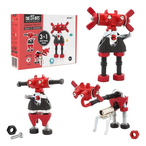 Kit De Construcción Artbit The Off Bits Para Robots Stem
