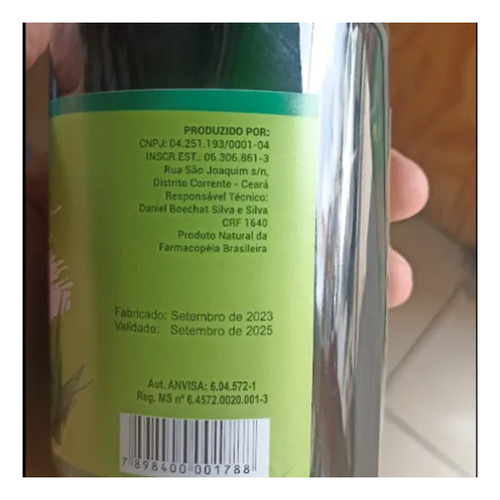 Suco De Babosa (aloe Vera) C/ Graviola E Ipè Roxo 500ml 3un