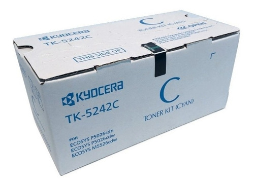 Tóner Tk-5242c Kyocera Original Para P5026cdn