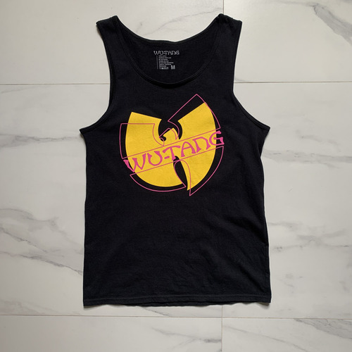 Playera Tank Top Wu Tang Clan Talla M Future Vector Logo (Usado)