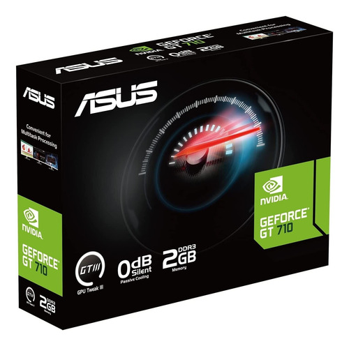 Tarjeta De Video Asus Geforce Gt710 2gb Ddr3 Silencioso (Reacondicionado)