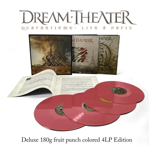 Dream Theater Quarantième Live À Paris Vinilo Lp Rock 2025