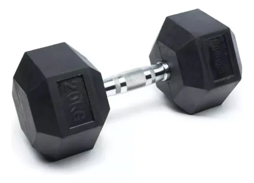 Mancuerna Pesa Hexagonal De 20 Kg Cuotas sin inter s