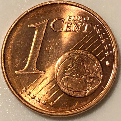 Irl025 Moneda Irlanda 1 Euro Cent 2002 Unc-bu Ayff (Usado)